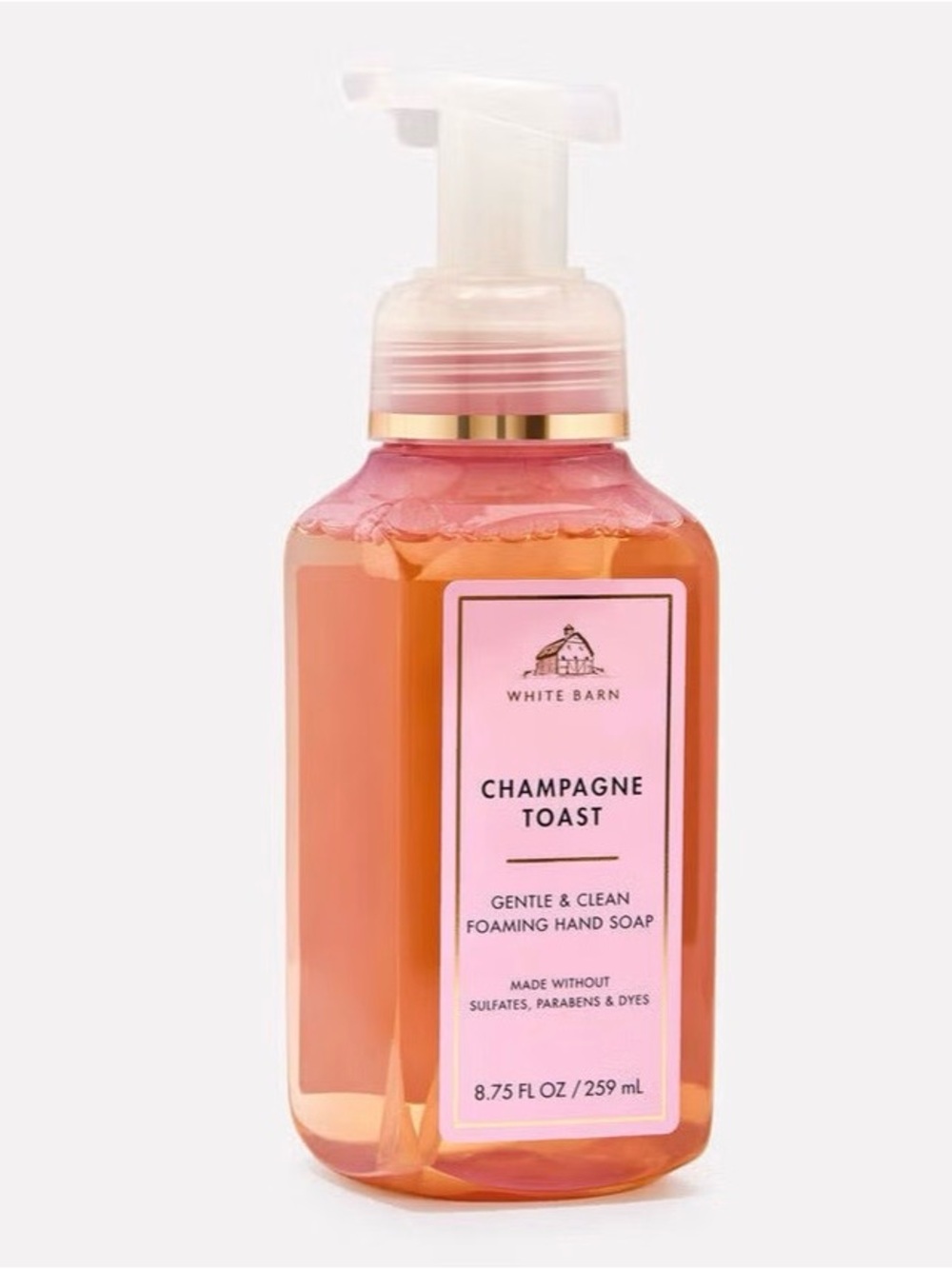 White Barn Champagne Toast Gentle & Clean Foaming Hand Soap - 8.75